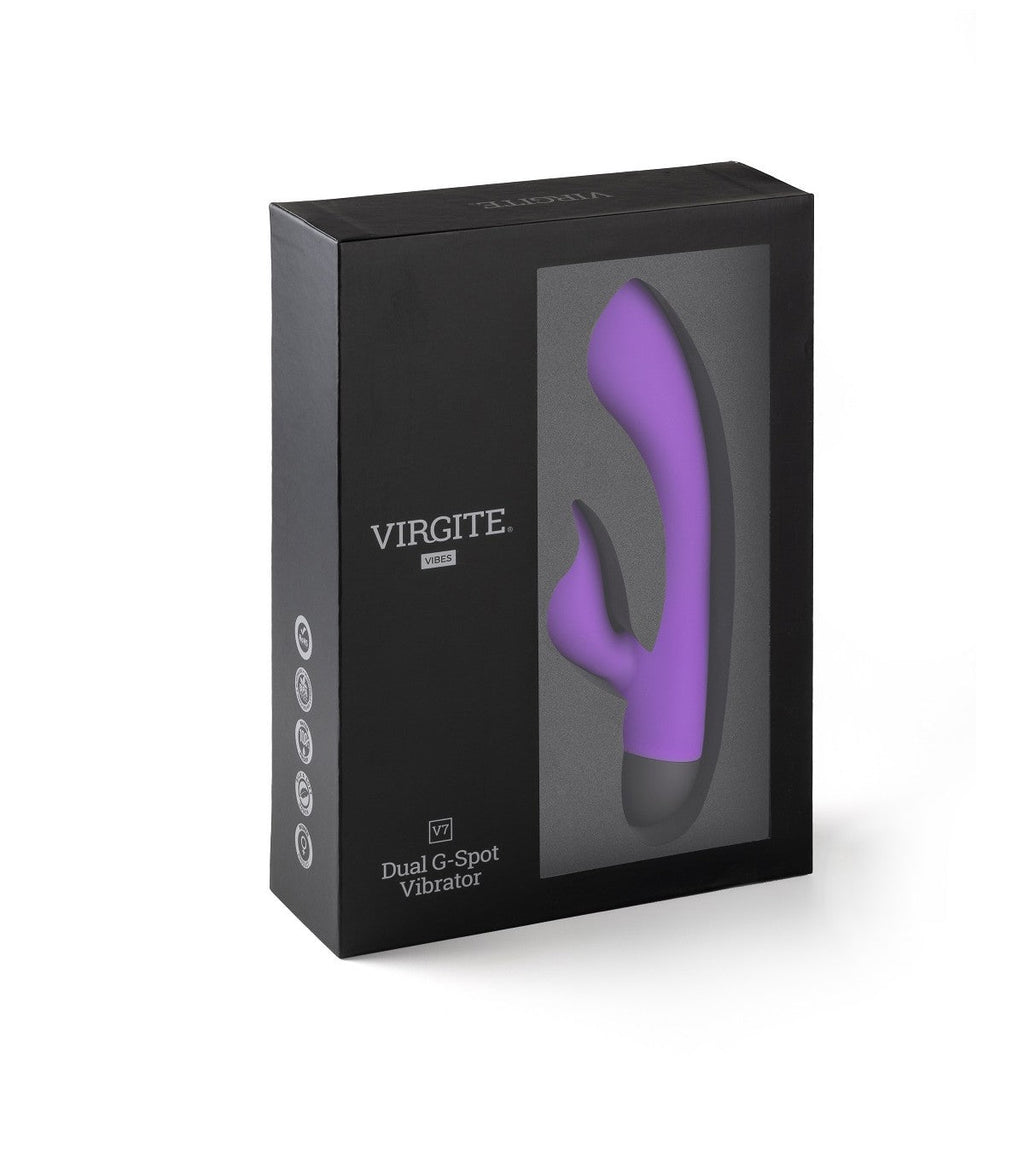RECHARGEABLE VIBRATOR V7 PURPLE