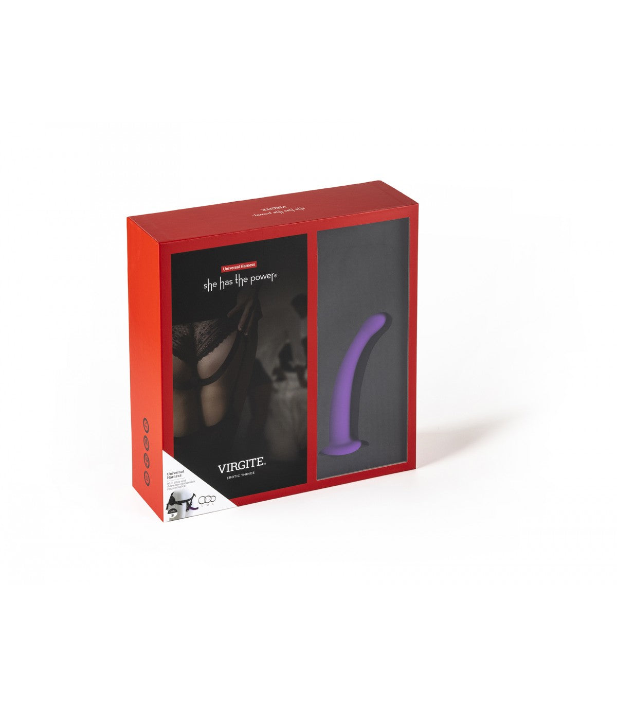 IMBRACATURA CON DILDO VIOLA TAGLIA S