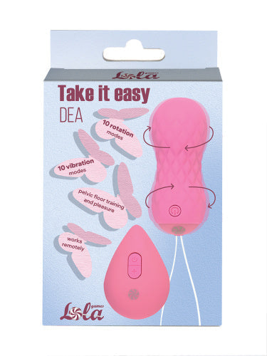 Lola Games - Rotating Vibrating Egg Dea - Pink