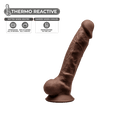 Silexd - Dildo Premium Silicone Mod. 1 7" - Marrone