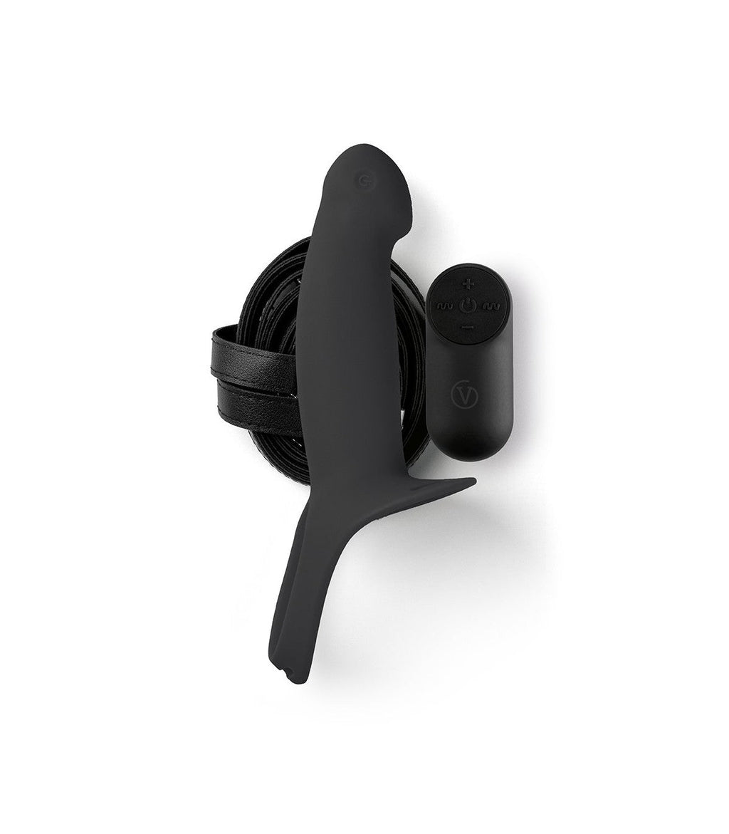 CAVUS HARNESS WITH VIBRATION H3 SIZE S BLACK