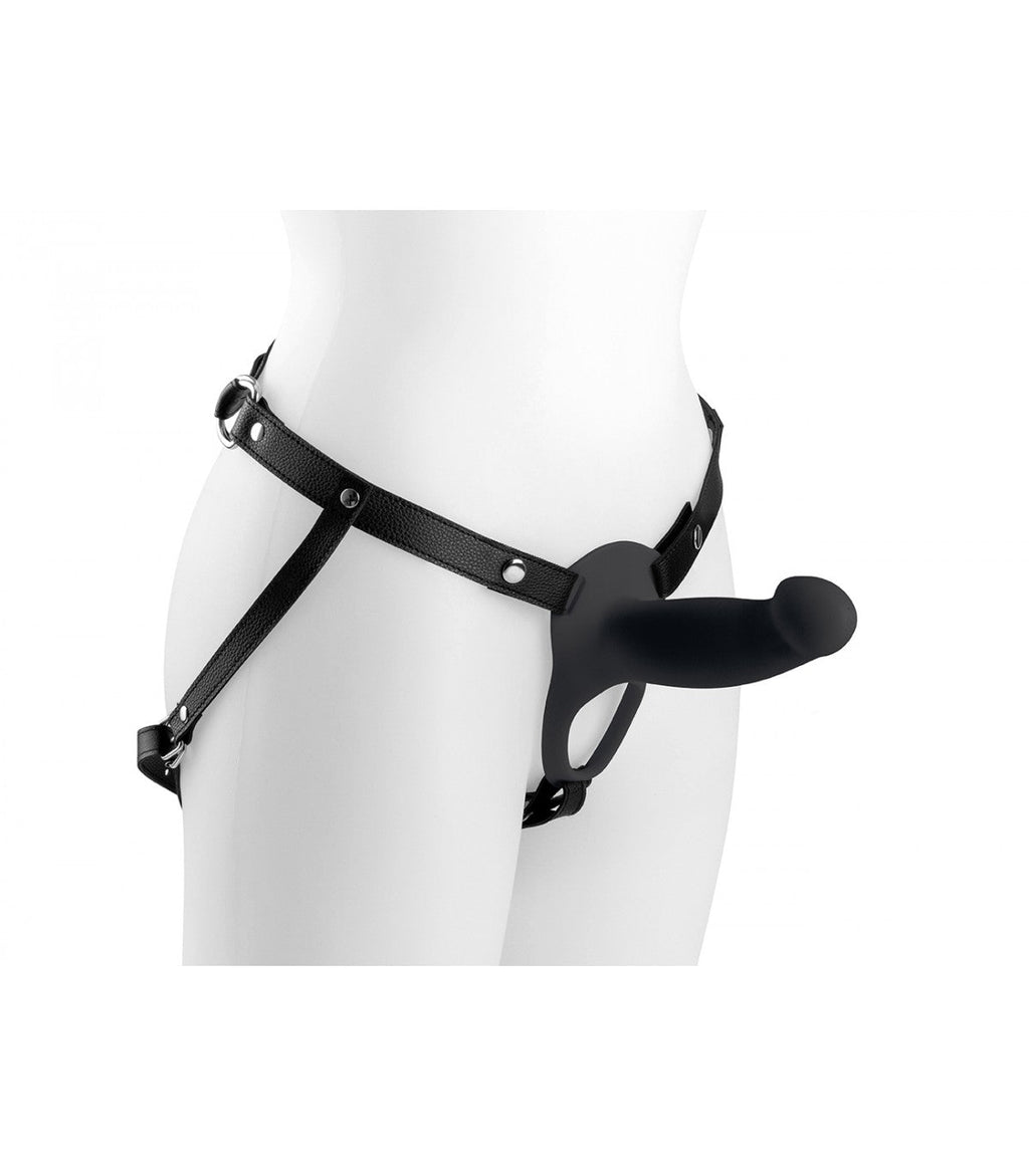 CAVUS HARNESS WITH VIBRATION H3 SIZE S BLACK
