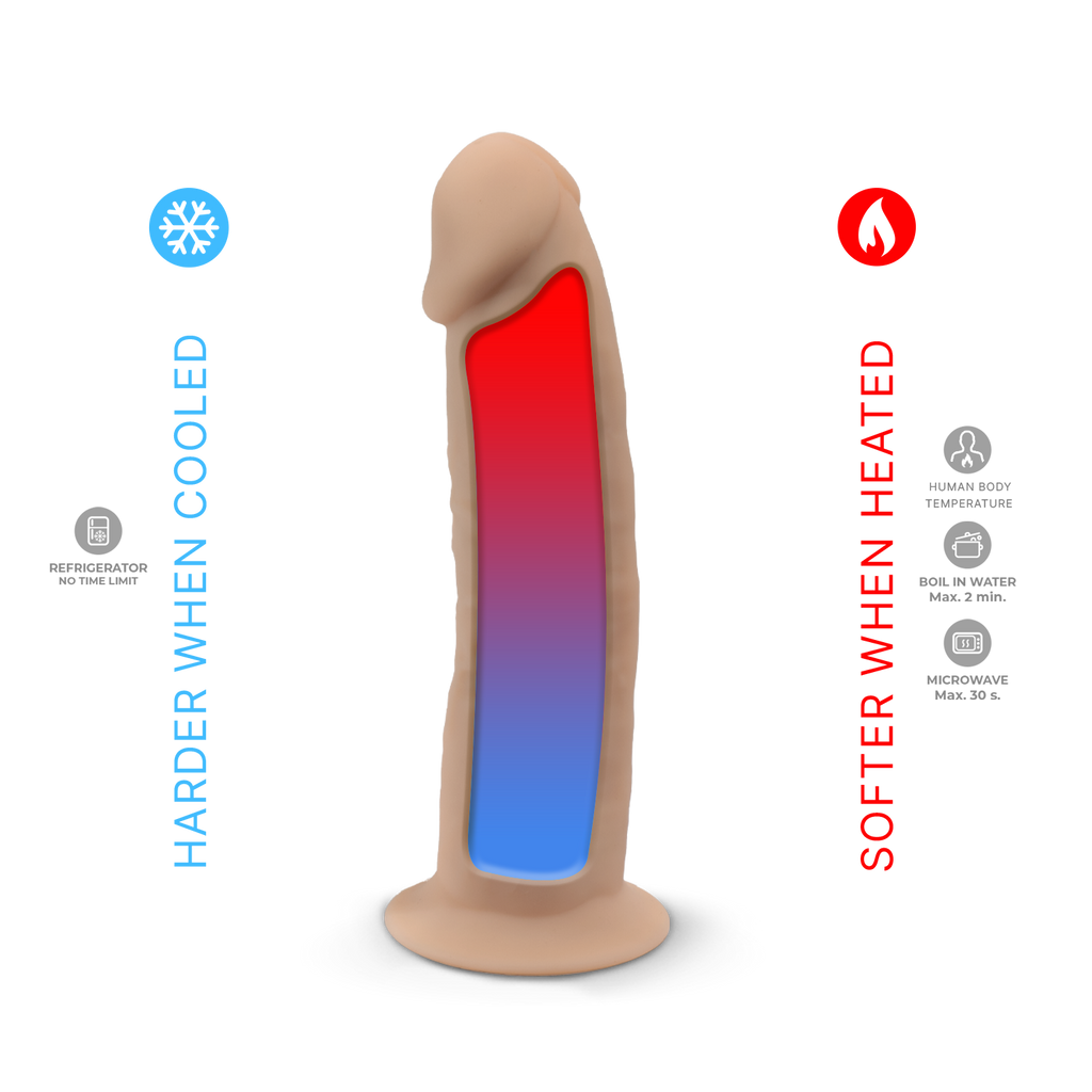 Silexd - Vibratore Premium Silicone Mod.2 7'' + Controllo Remoto - Color Carne