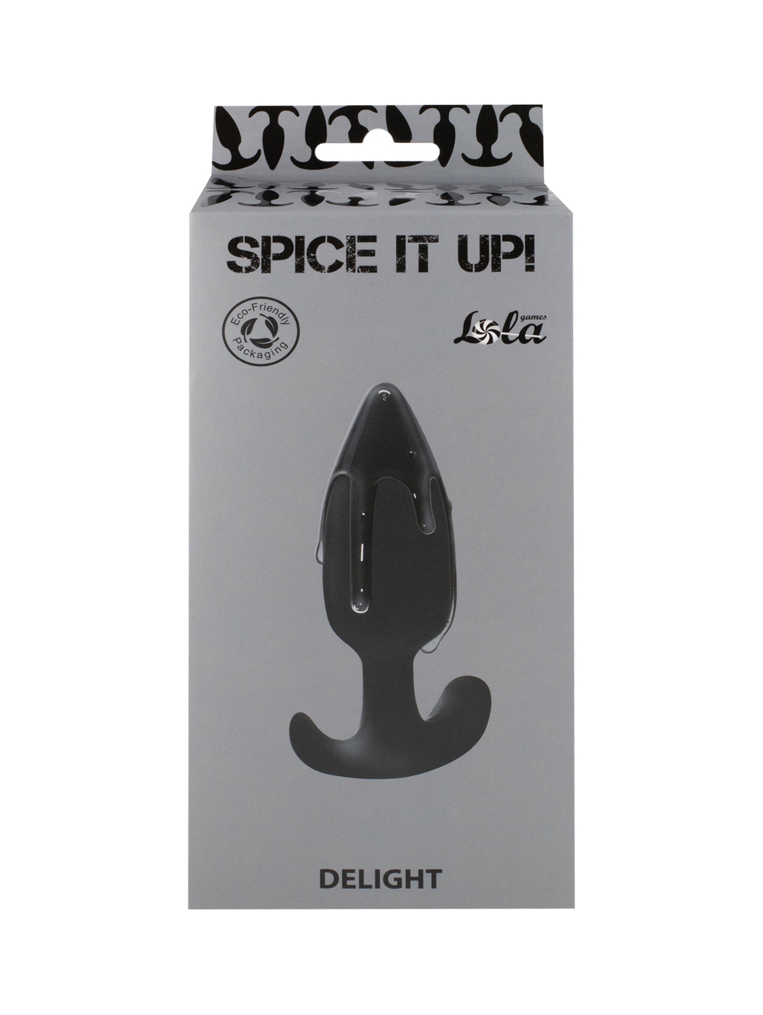Lola Games -  Plug Anale con Pallina in Metallo Delight - Nero
