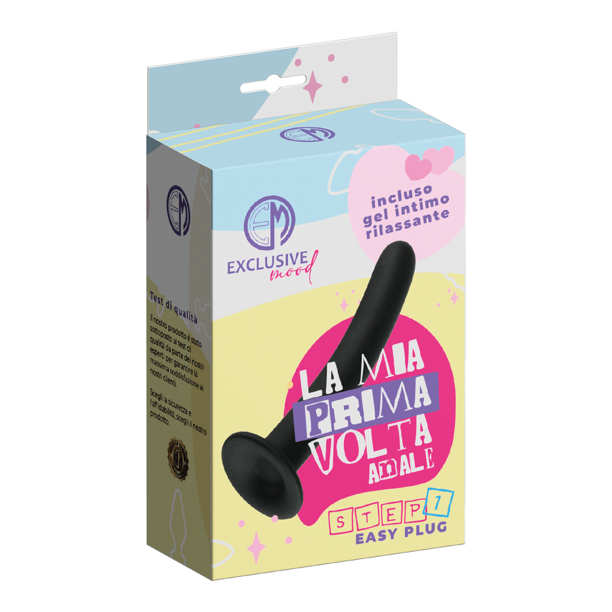 My First Time - Plug + Relax Anal - Step 1