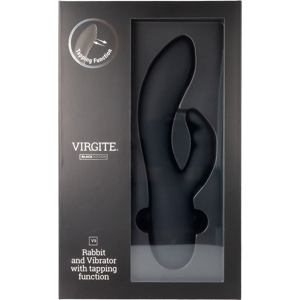 RECHARGEABLE BLACK PULSATING VIBRATOR V9