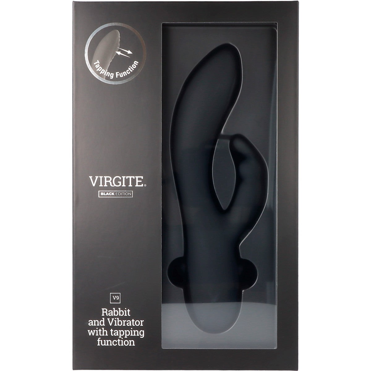 RECHARGEABLE BLACK PULSATING VIBRATOR V9