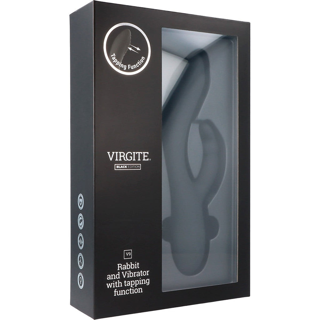 RECHARGEABLE BLACK PULSATING VIBRATOR V9