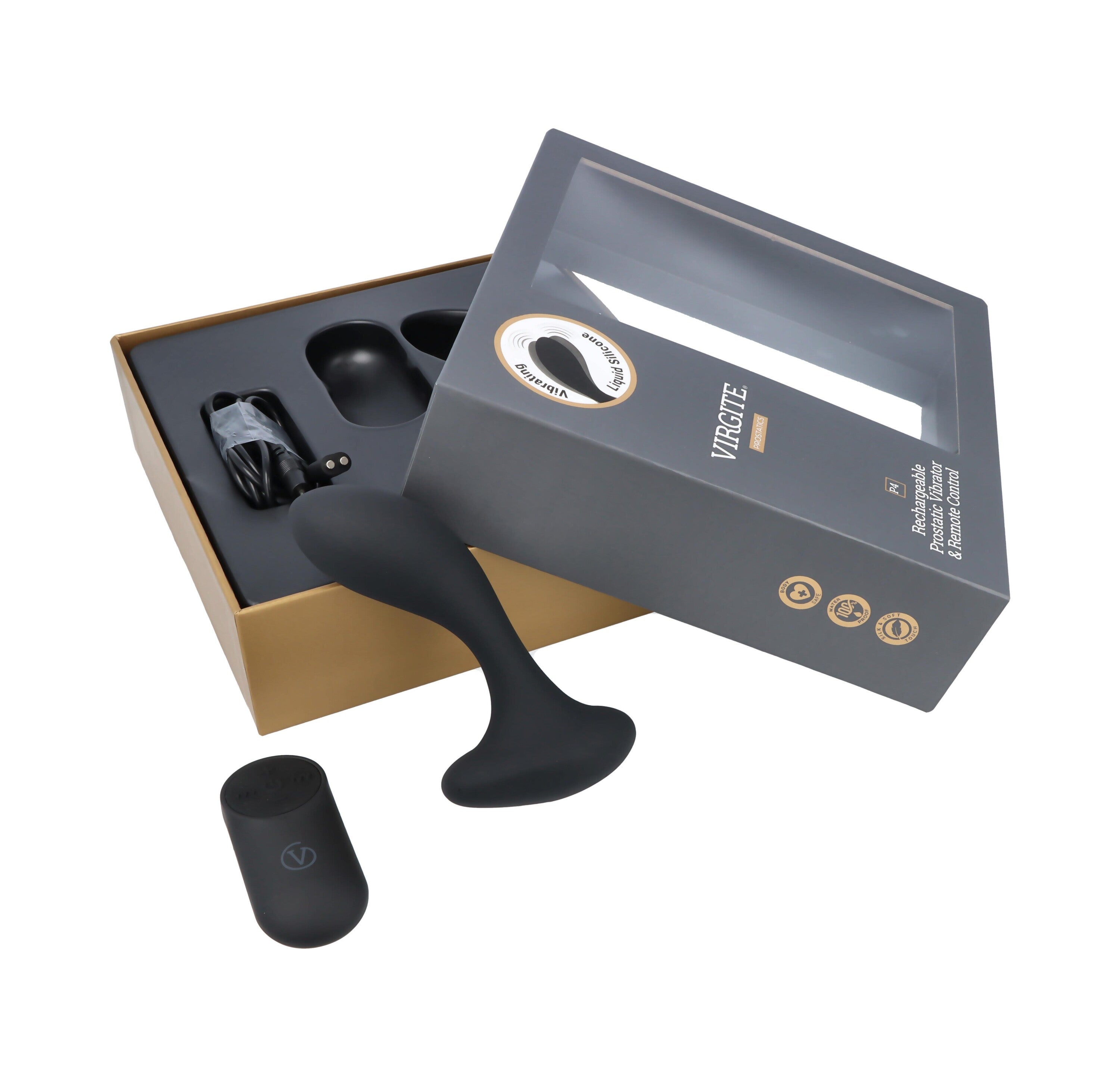 VIBRATORE PROSTATICO P4 CON TELECOMANDO