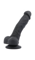 DOUBLE LAYER REALISTIC 18.5CM WITH BALLS R33 BLACK