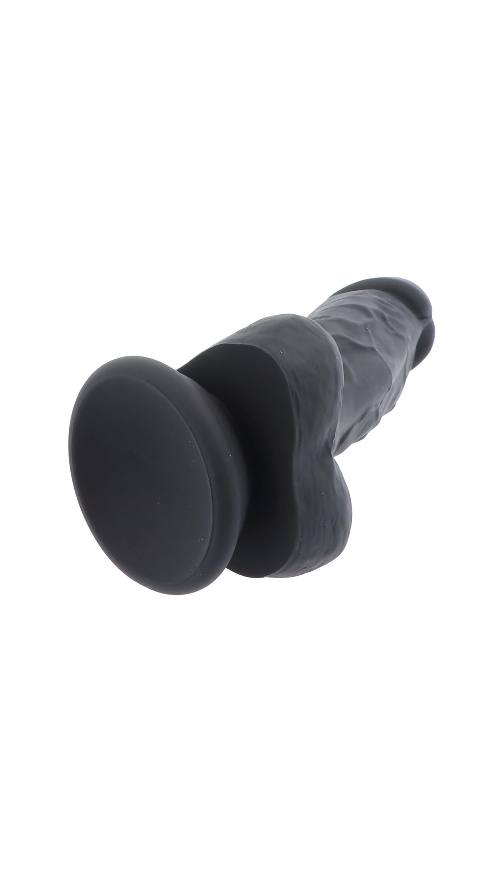 DOUBLE LAYER REALISTIC 18.5CM WITH BALLS R33 BLACK