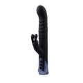 RECHARGEABLE SILVER FOX RABBIT VIBRATOR WITH THRUST AND ROTATION