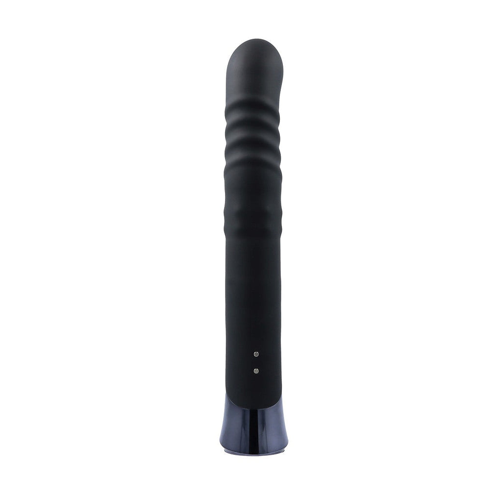 RECHARGEABLE SILVER FOX RABBIT VIBRATOR WITH THRUST AND ROTATION