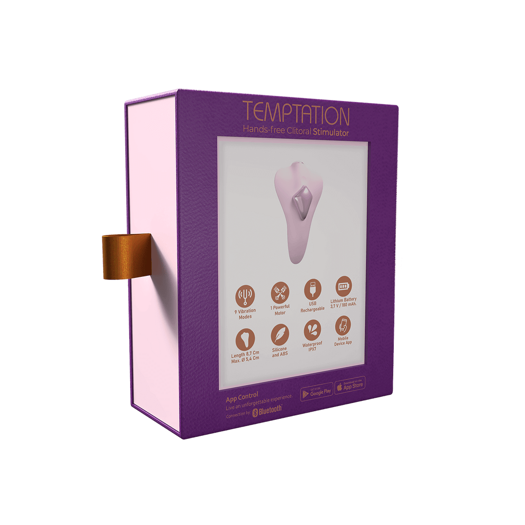 Adrien Lastic - Stimolatore Clitorideo con Controllo a Distanza Temptation - Rosa