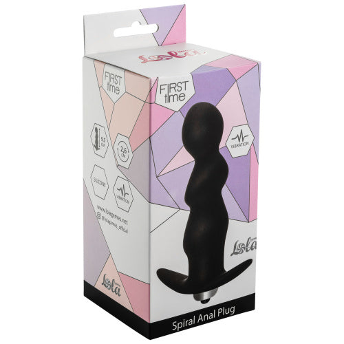 Lola Games - Vibrating Butt Plug - Black