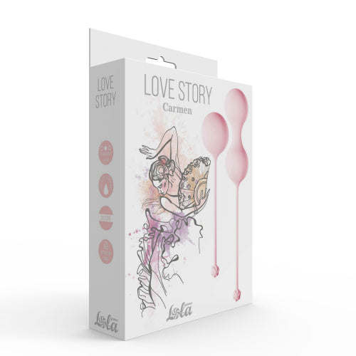 Lola Games - Carmen Vaginal Balls Set - Pink