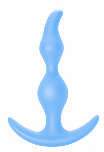 Lola Games - Bent Anal Plug - Blue