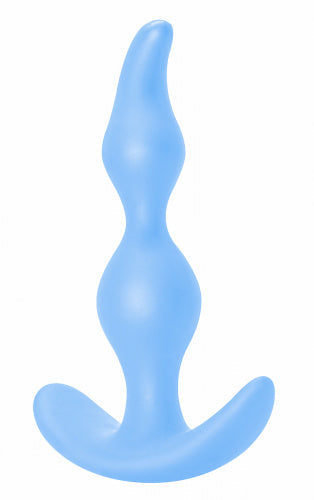 Lola Games - Bent Anal Plug - Blue