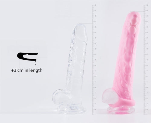 Lola Games - Penis Sheath 9-12 cm - Flesh Colored