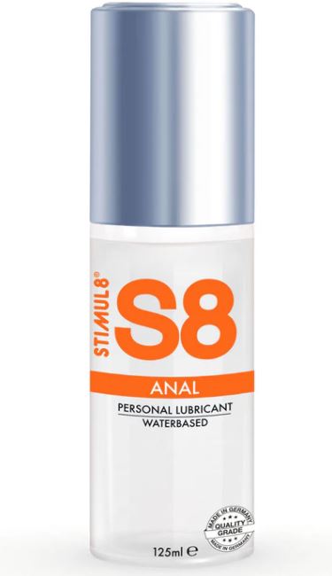 S8 natural anal lubricant 125 ml