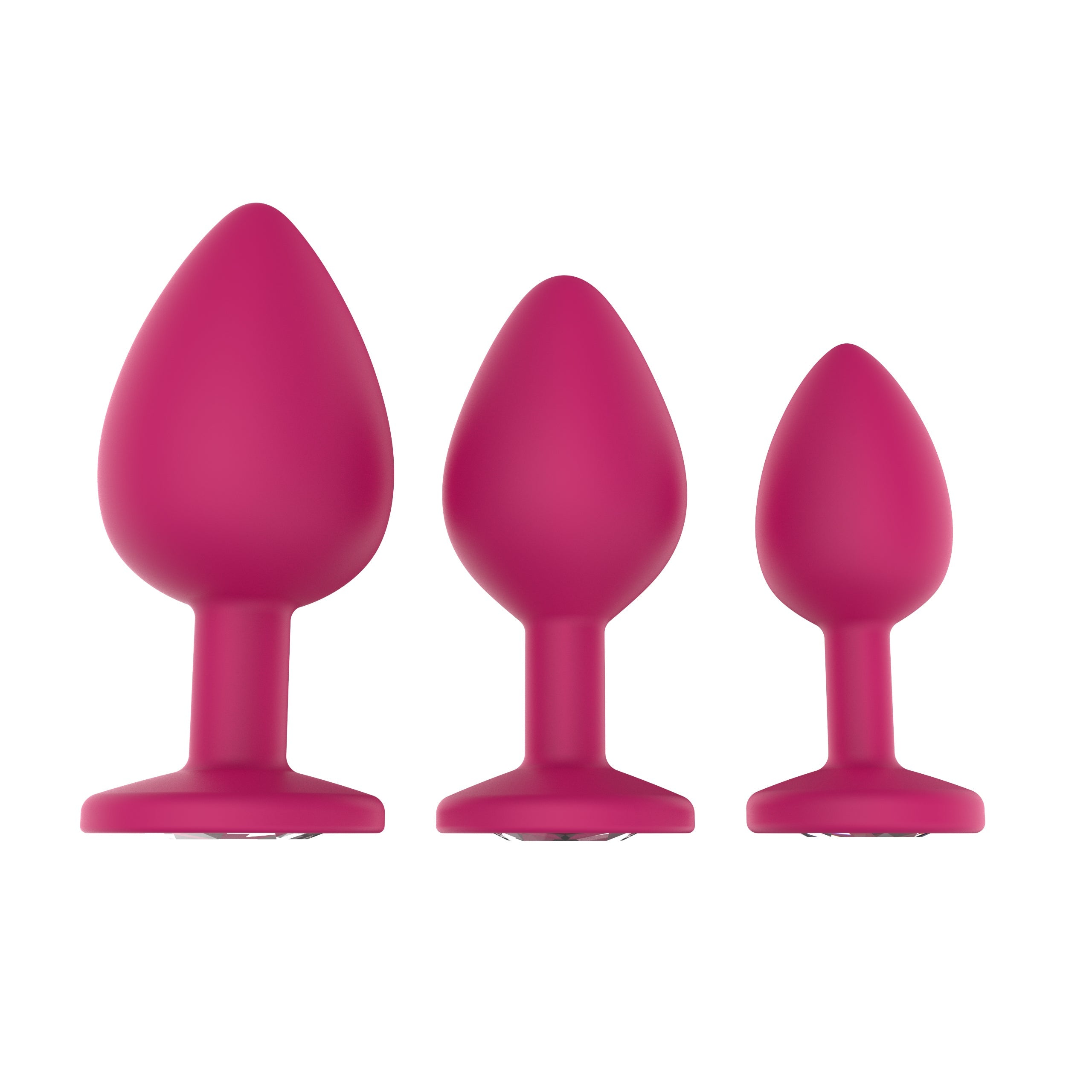 SinsFactory - Gem Butt Plug - L - Fucsia