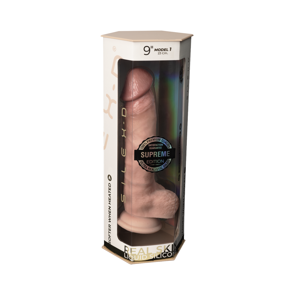 Silexd - Dildo Premium Real Skin Model 1 - 9"