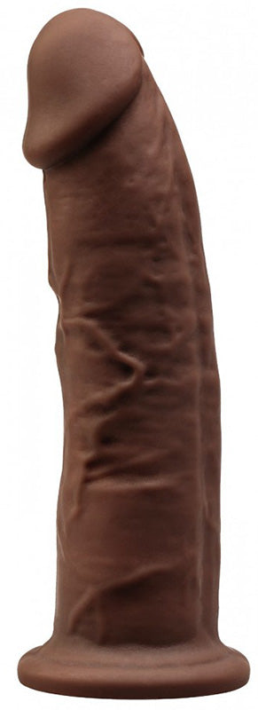Silexd - Premium Silicone Dildo Mod.2 6'' - Brown