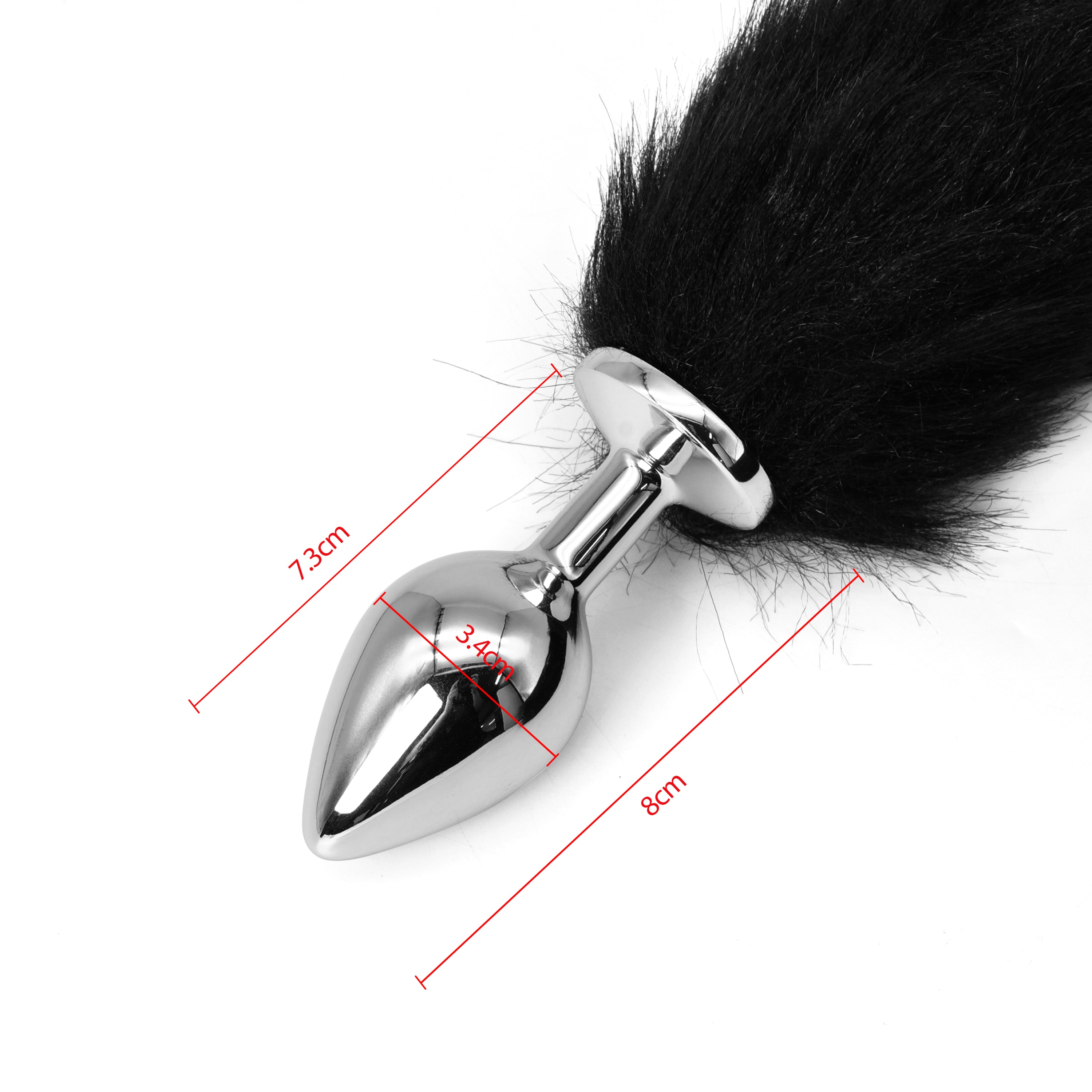 SinsFactory - Furry Bad Kitty Set - Ears & Butt Plug M