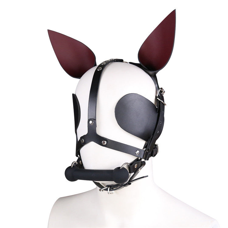 VSC Novelty - Maschera Fetish da Cavallo con Gag