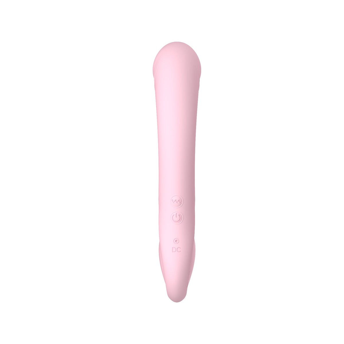 Winyi - Strapless Double Vibrator with Remote Control - Black