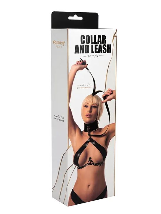 Fantasy Fetish - Collare con Guinzaglio