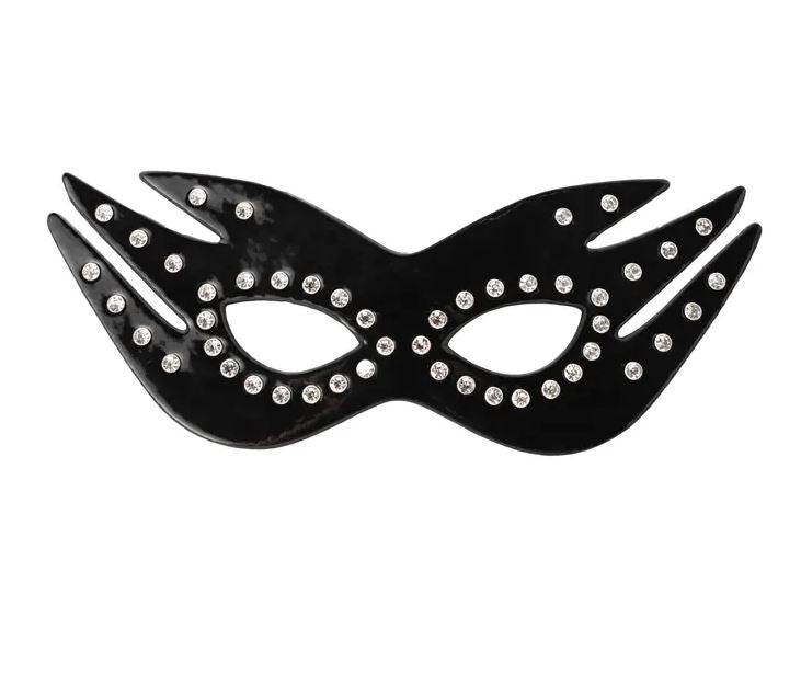 Fantasy Fetish - Maschera per Occhi Sexy in Pelle con Borchie