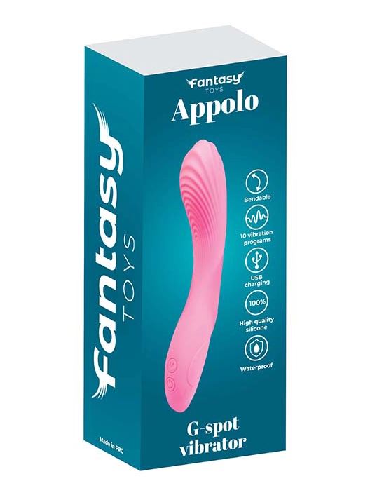 Fantasy Toys - Flexible G-Spot Vibrator - Apollo