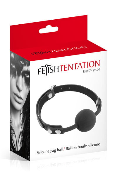 Fetish Tentation - Ball Gag Regolabile - Nera