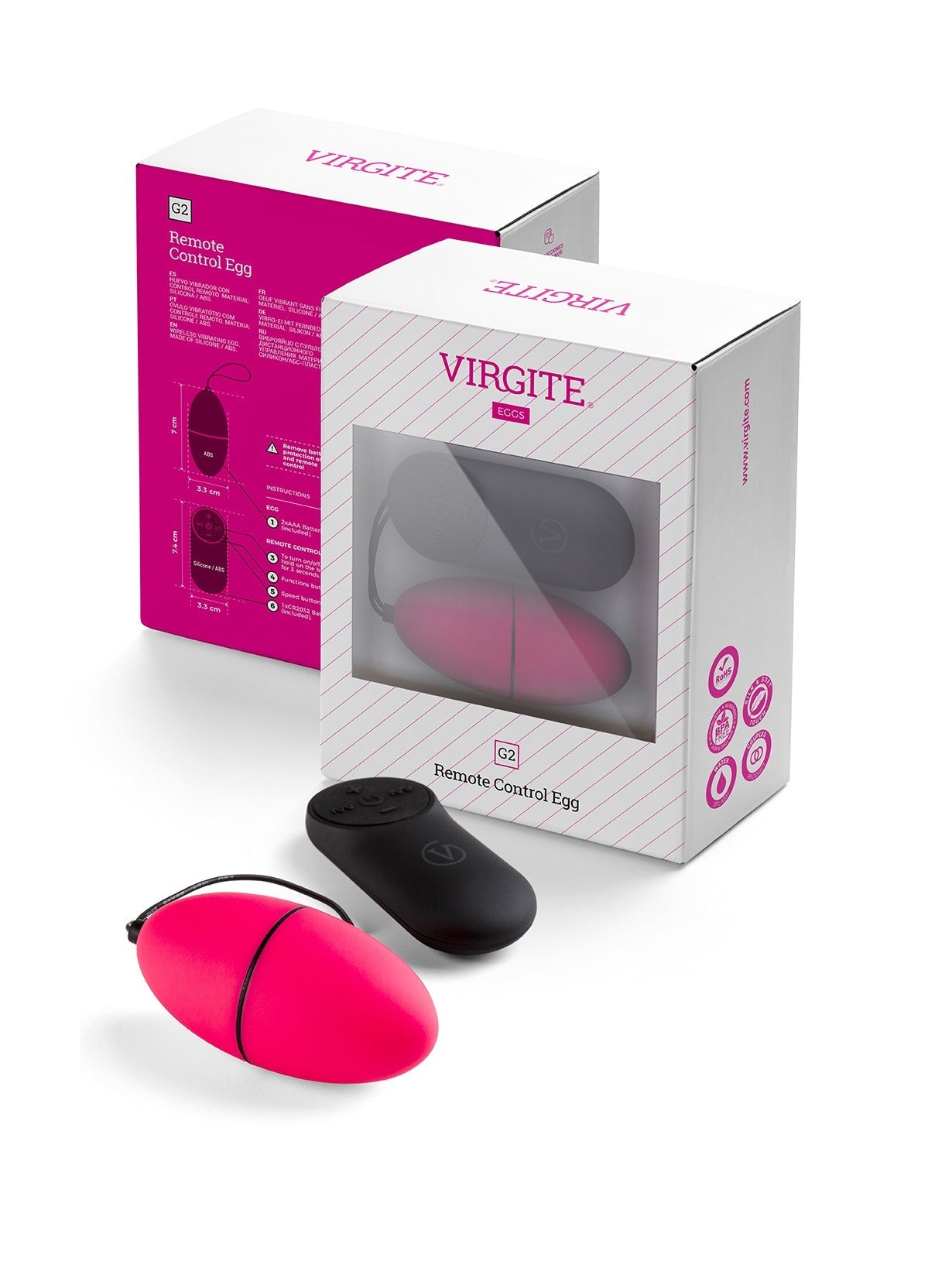UOVO VIBRANTE G2 ROSA