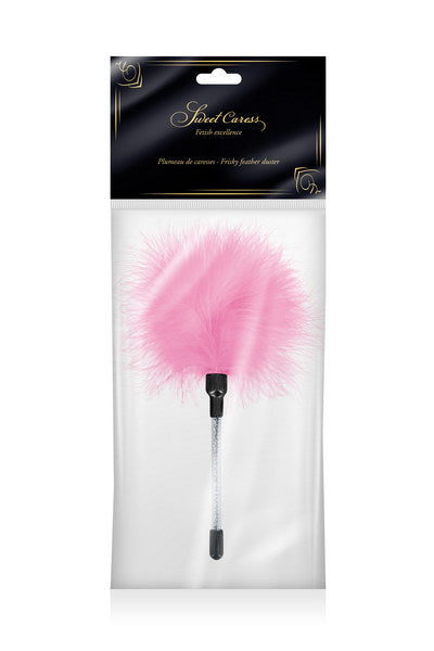 Sweet Caress - Stimulating Feather Teaser - Pink