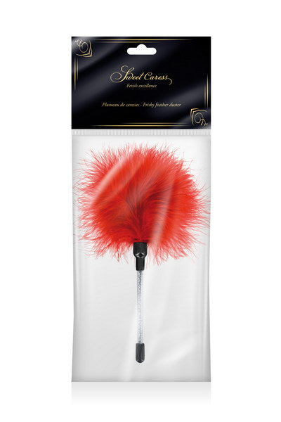 Sweet Caress - Piumino Stimolante - Rosso