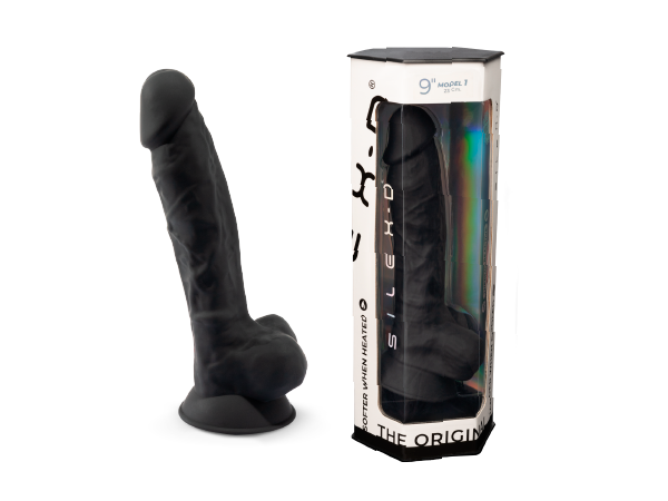 Silexd - Dildo Premium Silicone Mod.1 9'' - Nero