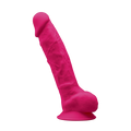 Silexd - Dildo Premium Silicone Mod.1 9'' - Rosa