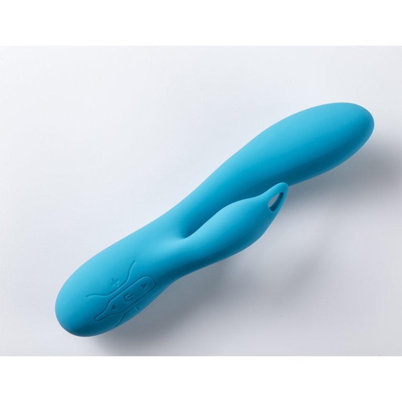 VIBRATORE RICARICABILE V2 BLU