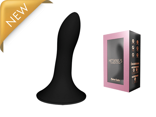 Adrien Lastic - Silicone Dildo Hitsens 5 - Black