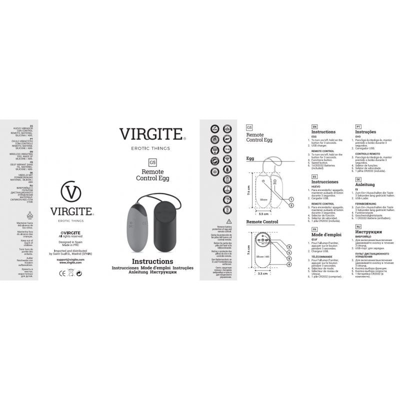 UOVO VIBRANTE ROSA RICARICABILE G5