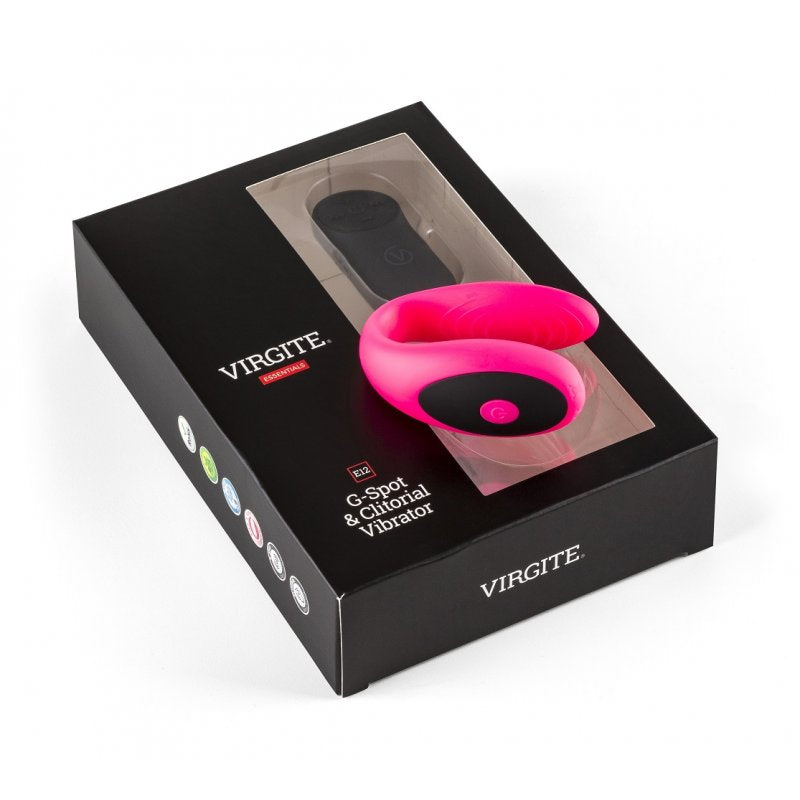 VIBRATORE PUNTO G E CLITORIDEO E12 ROSA