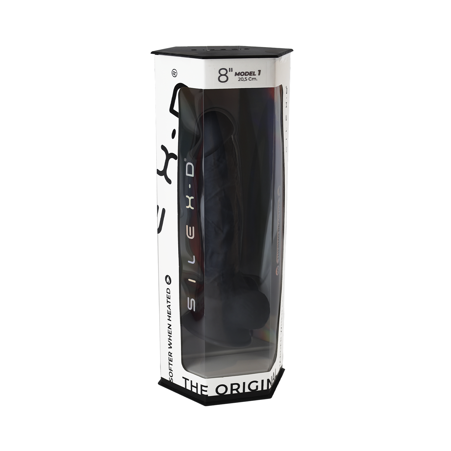 Silexd - Dildo Premium Silicone Mod.1 8'' - Nero