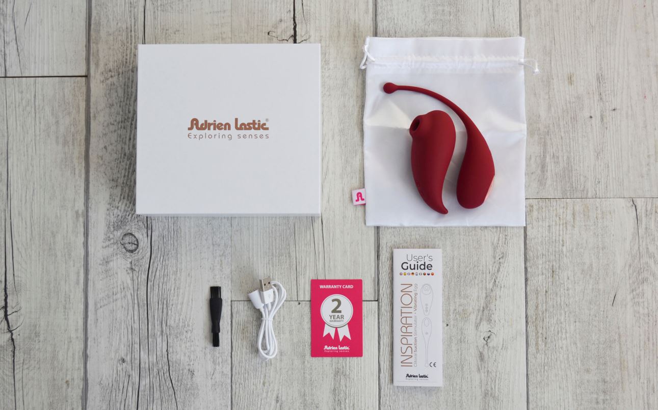 Adrien Lastic - Vibratore App Controlled Inspiration - Bordeaux