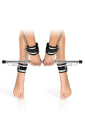 Fetish Temptation - Restraint Bar with 4 Cuffs - Black