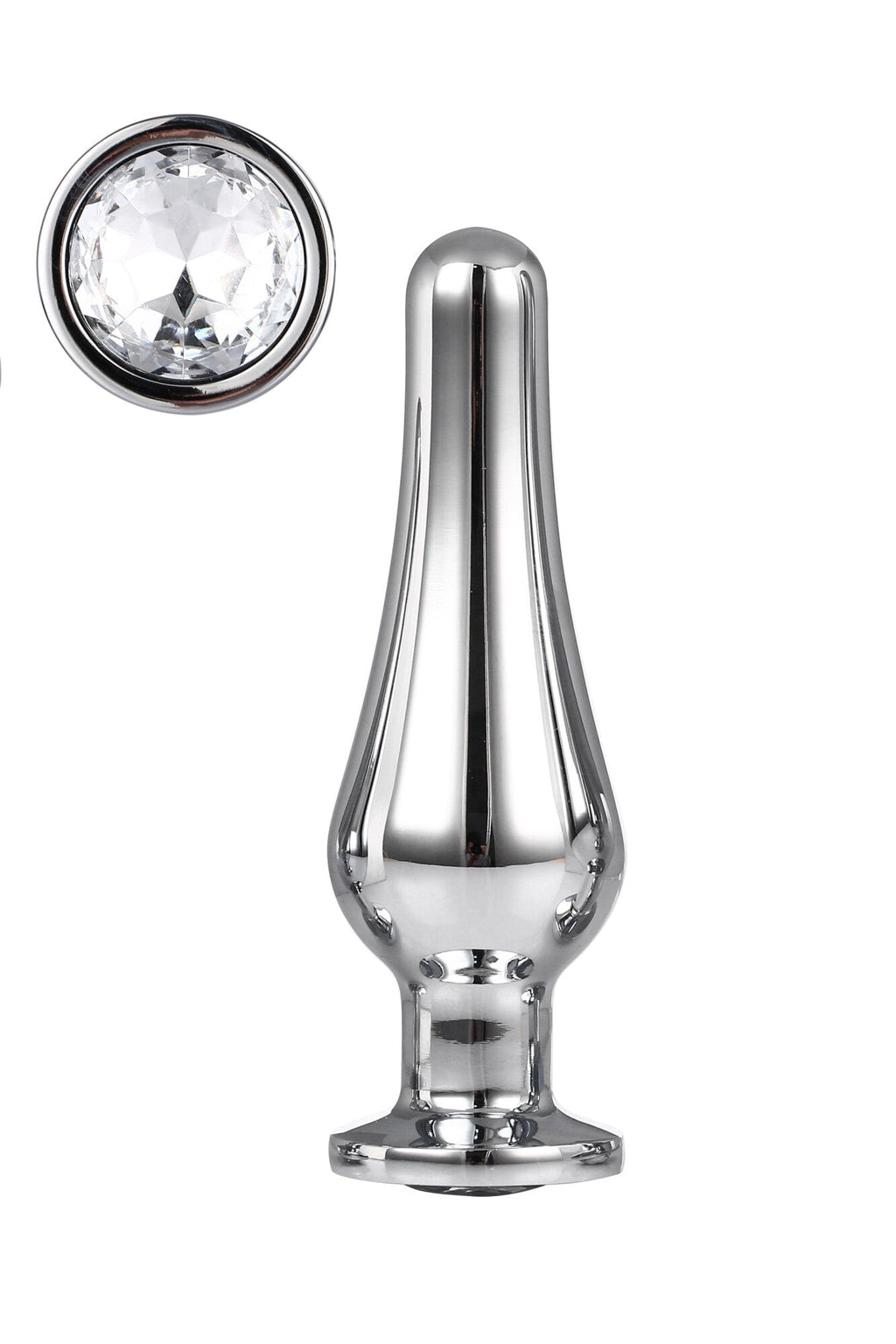 GLEAMING LOVE SILVER PLUG FOR PLEASURE M