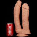 12" Mega Realistic Double-Ended Dildo