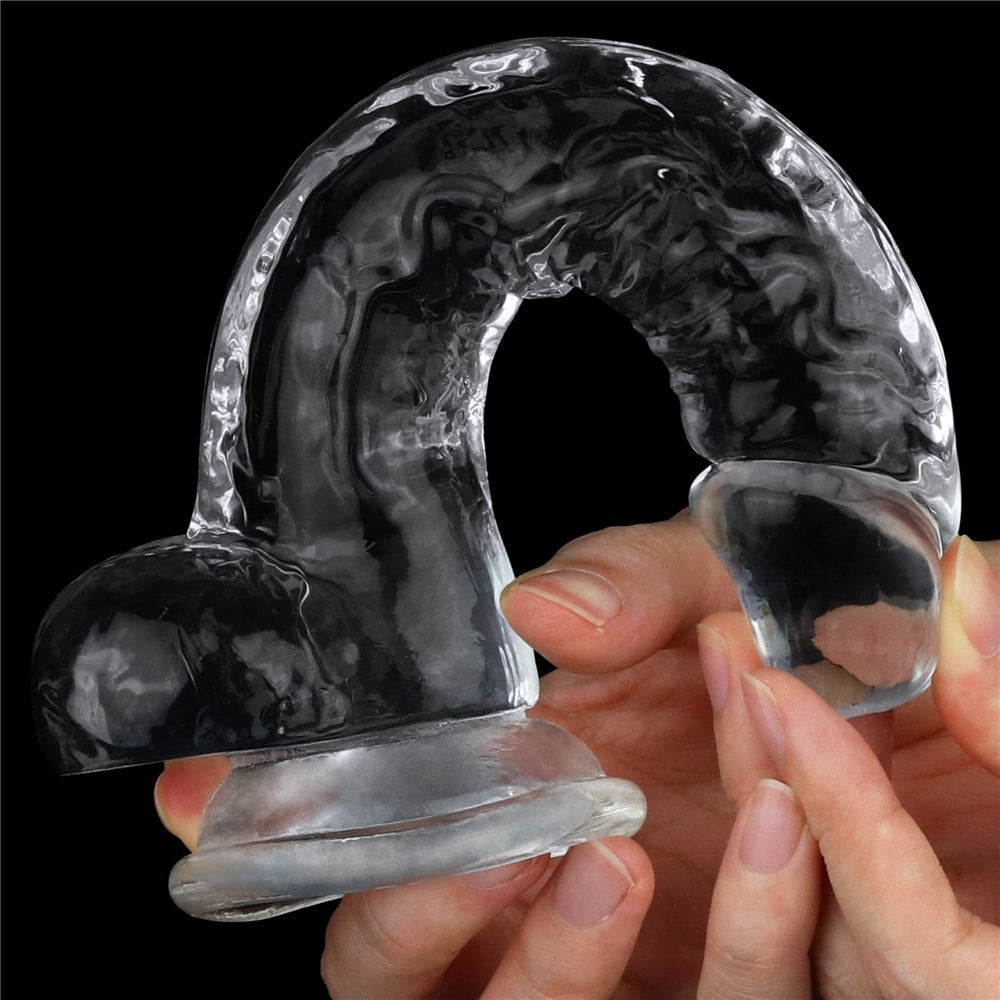 Impeccable 7.5'' clear dildo