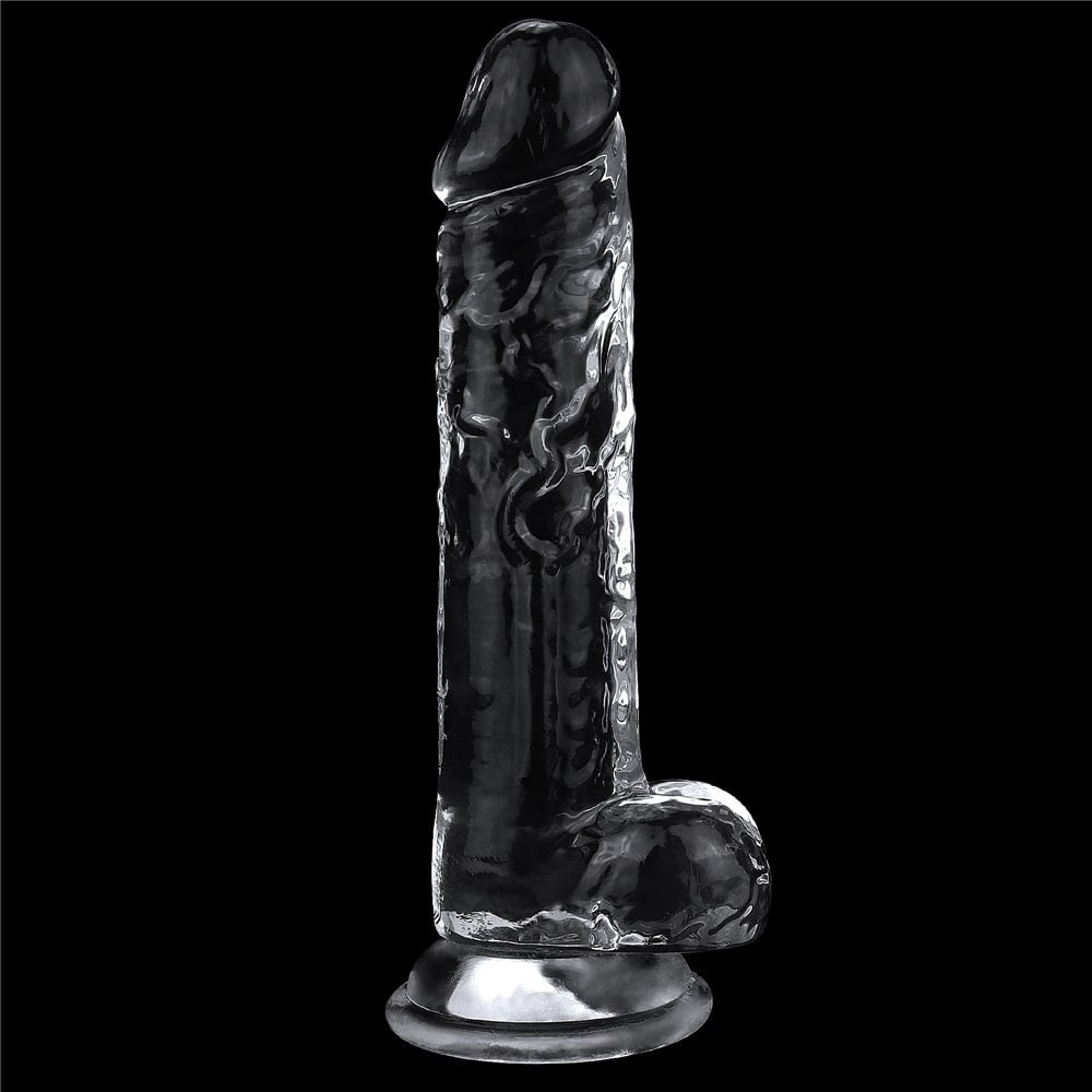 Impeccable 7.5'' clear dildo